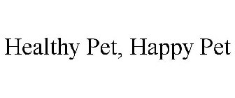HEALTHY PET, HAPPY PET