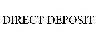 DIRECT DEPOSIT