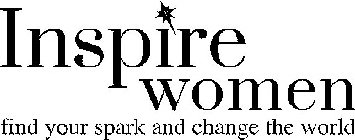 INSPIRE WOMEN FIND YOUR SPARK AND CHANGE THE WORLD