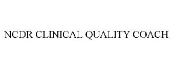 NCDR CLINICAL QUALITY COACH