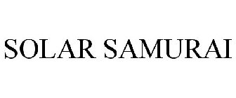SOLAR SAMURAI
