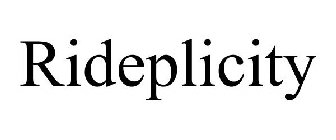 RIDEPLICITY