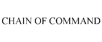 CHAIN OF COMMAND