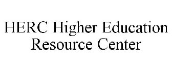 HERC HIGHER EDUCATION RESOURCE CENTER