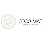 COCO-MAT SLEEP ON NATURE