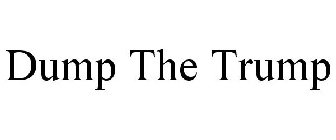 DUMP THE TRUMP