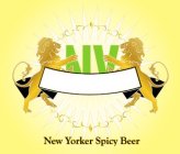 NY NEW YORKER SPICY BEER