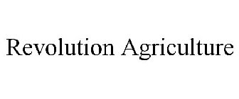 REVOLUTION AGRICULTURE