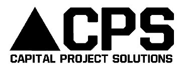 CPS CAPITAL PROJECT SOLUTIONS