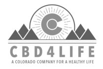 C CBD4LIFE A COLORADO COMPANY FOR A HEALTHY LIFE