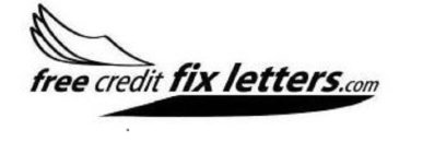 FREE CREDIT FIX LETTERS.COM