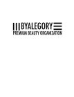BYALEGORY PREMIUM BEAUTY ORGANIZATION