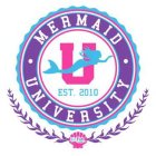 MERMAID U EST. 2010 UNIVERSITY FIN FUN