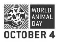 WORLD ANIMAL DAY; OCTOBER 4