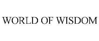 WORLD OF WISDOM