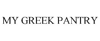 MY GREEK PANTRY
