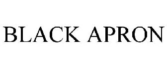 BLACK APRON