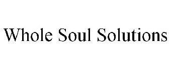 WHOLE SOUL SOLUTIONS