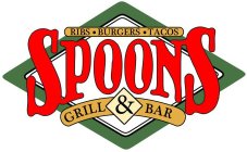 SPOONS RIBS BURGERS TACOS GRILL & BAR