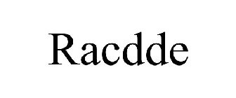 RACDDE