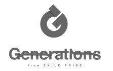 G GENERATIONS FROM EXILE TRIBE
