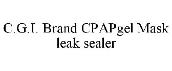 C.G.I. BRAND CPAPGEL MASK LEAK SEALER