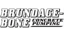 BRUNDAGE-BONE CONCRETE PUMPING