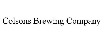 COLSONS BREWING COMPANY