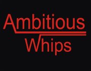 AMBITIOUS WHIPS