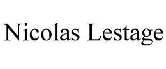 NICOLAS LESTAGE