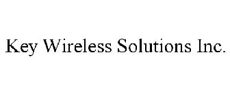 KEY WIRELESS SOLUTIONS INC.