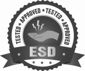 TESTED APPROVED TESTED APPROVED ESD