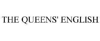 THE QUEENS' ENGLISH