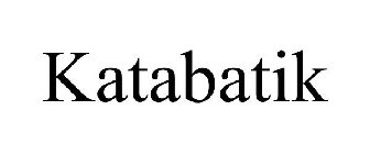 KATABATIK