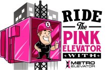 RIDE THE PINK ELEVATOR WITH METRO ELEVATOR