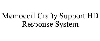 MEMOCOIL CRAFTY SUPPORT HD RESPONSE SYSTEM