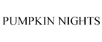 PUMPKIN NIGHTS