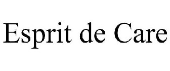 ESPRIT DE CARE