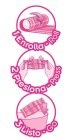 1 ENROLLA-ROLL 2 PRESIONA-PRESS 3 LISTO-GO