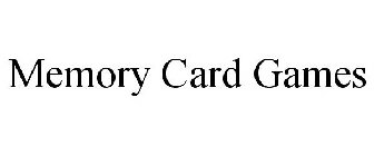 MEMORY CARD GAMES