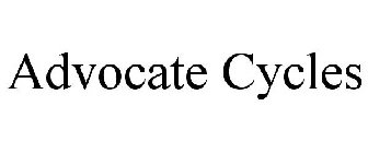 ADVOCATE CYCLES