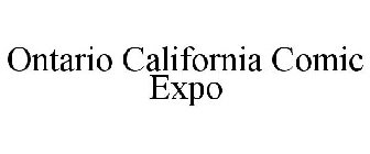 ONTARIO CALIFORNIA COMIC EXPO