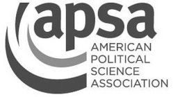 APSA AMERICAN POLITICAL SCIENCE ASSOCIATION
