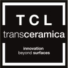 TCL TRANSCERAMICA INNOVATION BEYOND SURFACES