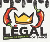 LÉGAL MOLHO DE PIMIENTA HOT SAUCE