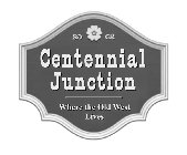 CENTENNIAL JUNCTION WHERE THE OLD WEST LIVES