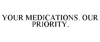 YOUR MEDICATIONS. OUR PRIORITY.