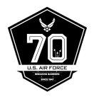 70 U.S. AIR FORCE BREAKING BARRIERS SINCE 1947