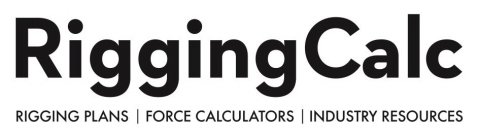 RIGGINGCALC RIGGING PLANS | FORCE CALCULATORS | INDUSTRY RESOURCES