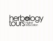 HERBOLOGY TOURS HIGHER LEARNING